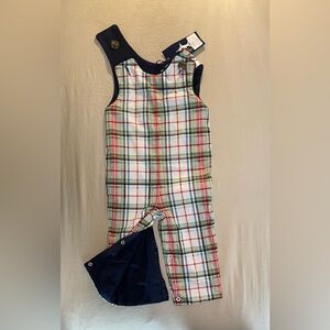 Baby reversible one piece overalls
With bottom buttons